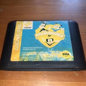 Animaniacs (Sega Genesis, 1994) Pins Cleaned And Tested!